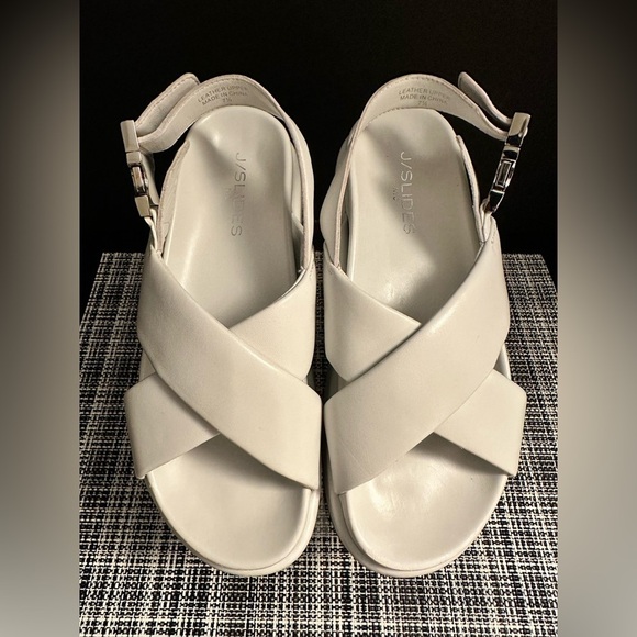 J/SLIDES Sevy Platform Sandals NWOT - Picture 4 of 11